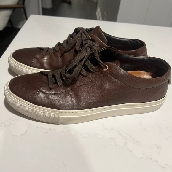 Goodman Brand Brown Leather Sneaker - Picture 4 of 8